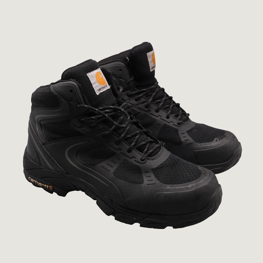 Carhartt CMH4251 Lightweight Mid Work Boot 11.5 Black Composite Toe EH Rated